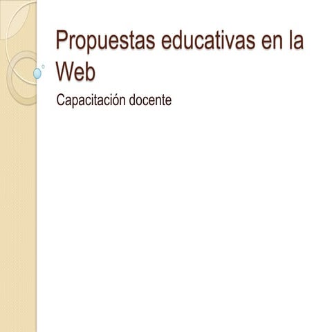 Diseño de webquest | PPTX