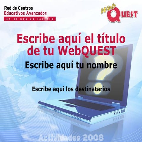 Plantilla Web Quest