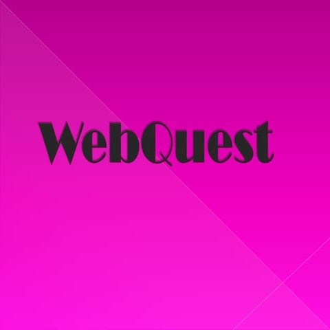 Qué es un webquest? 200813 | PPT