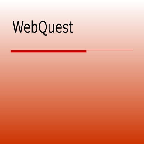 Webquest