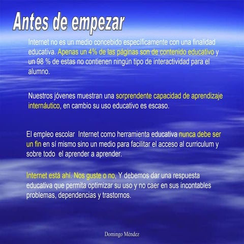 WebQuest.- Seminario de orientadores