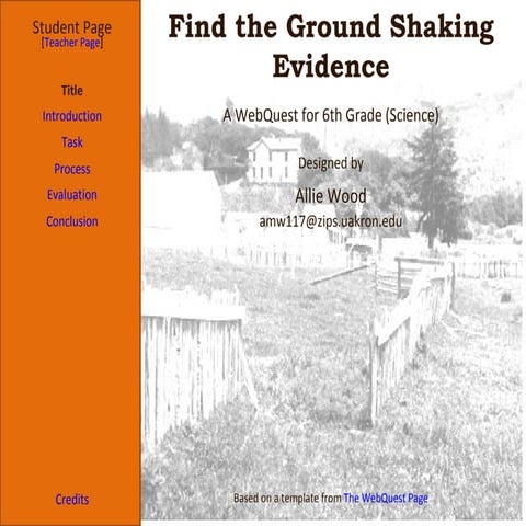 Webquest template4036