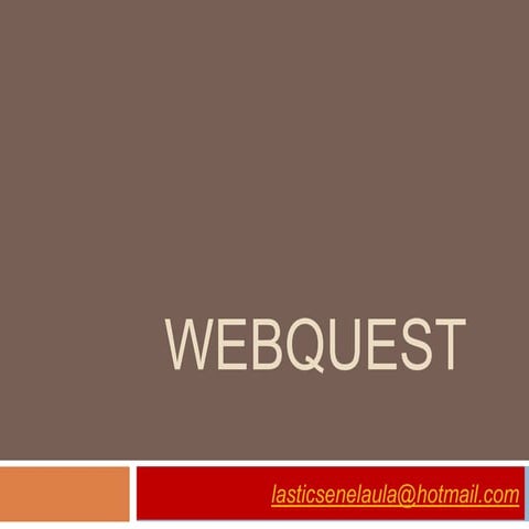 Webquest-Estructura