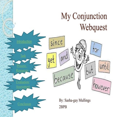 Webquest on Conjunction