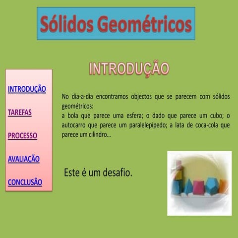 Webquest sólidos geométricos