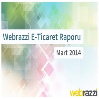 Webrazzi E-Ticaret Raporu