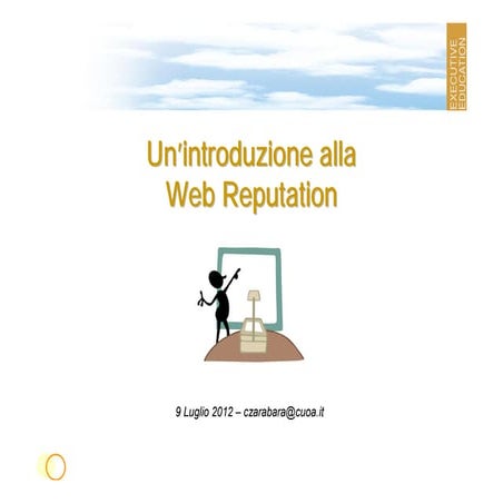 Introduzione alla Web reputation