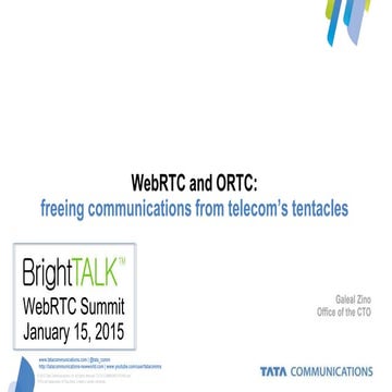 WebRTC & ORTC