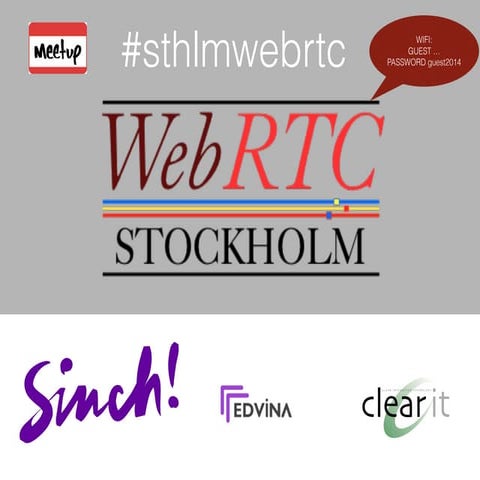 WebRTC - a quick introduction