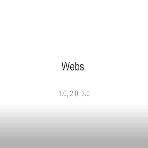 Webs 2 0