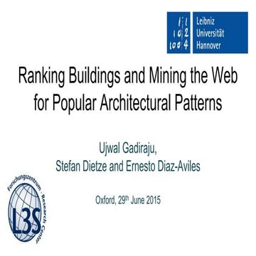 Ranking Buildings and Mining the Web for Popular Architectural Patterns