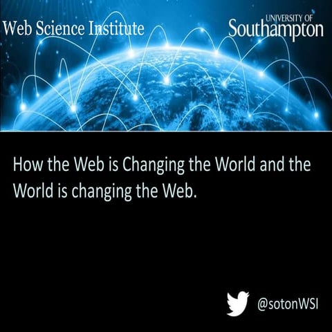 Introduction to Web Science Institute