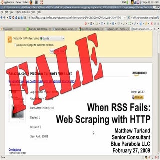 When RSS Fails: Web Scraping with HTTP