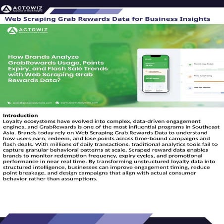 Web Scraping Grab Rewards Data for Business Insights.pptx