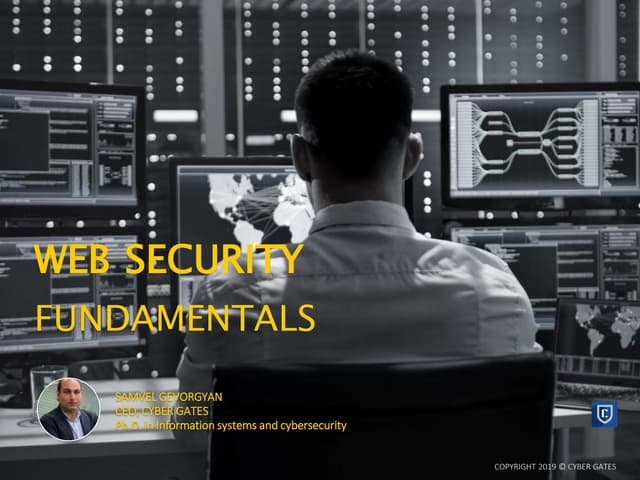 Websecurity fundamentals for beginners