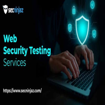 Web Security Testing Services by Secninjaz Technologies LLP | PDF