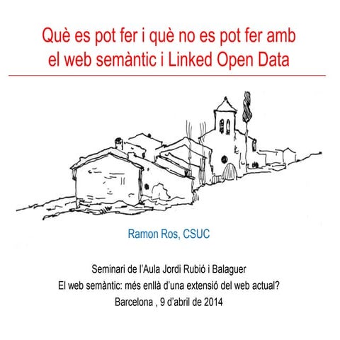 Web semàntic i Linked Open Data