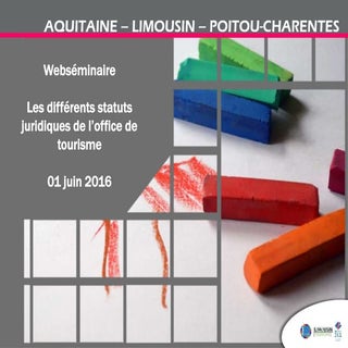 Webséminaire les différents statuts...