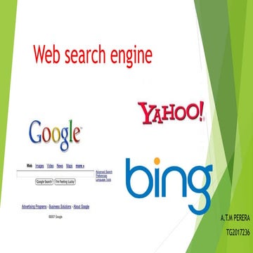 Web search engines