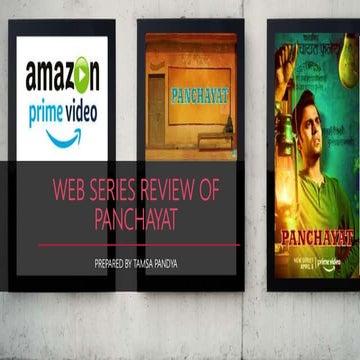 Web series review of panchayat