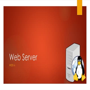 web server in linux sistem for access web client | PPTX