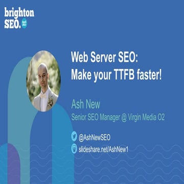 Web Server SEO: Make your TTFB faster!