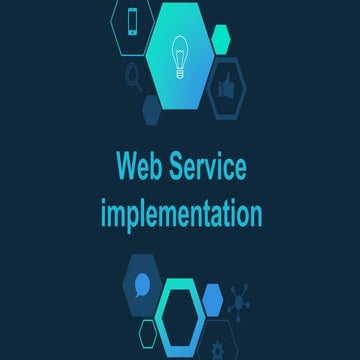 Web service implementation | PPT
