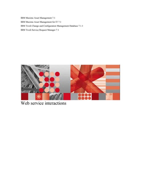 Web service interactions