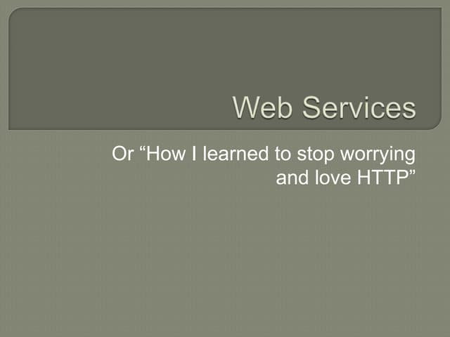 Web Services