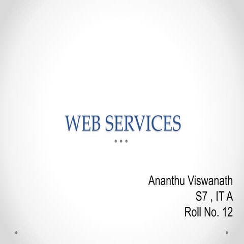 Web services