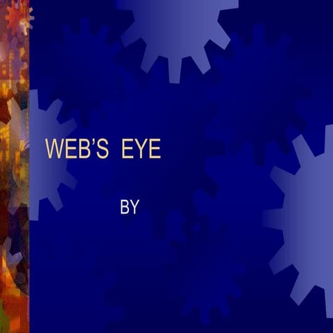 WEB’S  EYE.ppt
