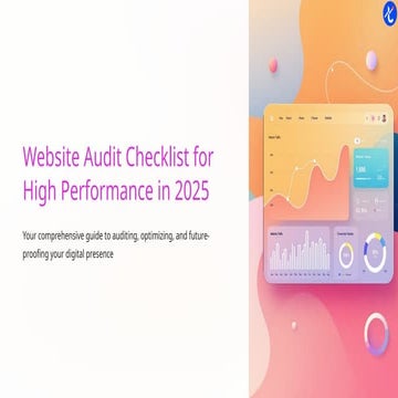 Website Audit Checklist for High Performance | TweakBuzz