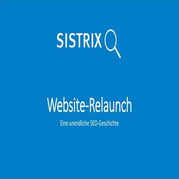 Website-Relaunch: Eine unendliche SEO-Geschichte – SEO DAY
