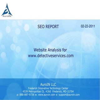 Website Analysis Report