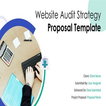 Website Audit Strategy Proposal Template Powerpoint Presentation Slides
