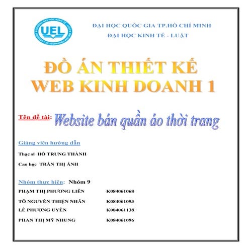 docx.vn - Xay dung website ban quan ao online