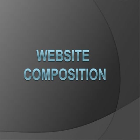Website composition