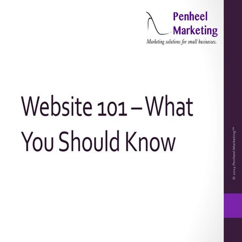 Website Design 101 - What You Should Know