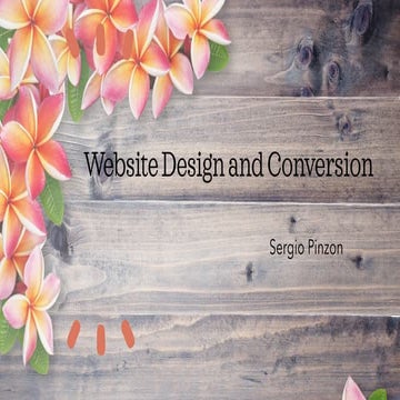 Website design and conversion 