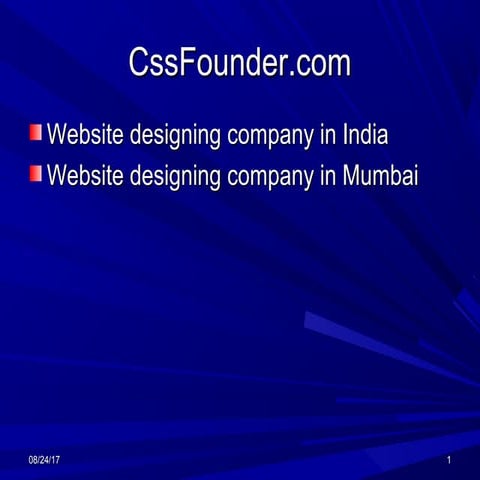 Website designing company in india
