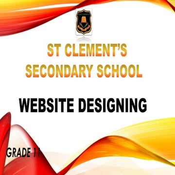 WEBSITE DESIGNING GRADE 11.pdf for school going learners for senior secondary...