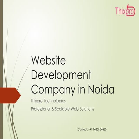 Leading Web Development Company in Noida for Modern, High-Performance ...