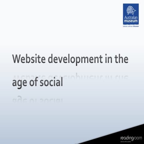 Website development in the age of social
