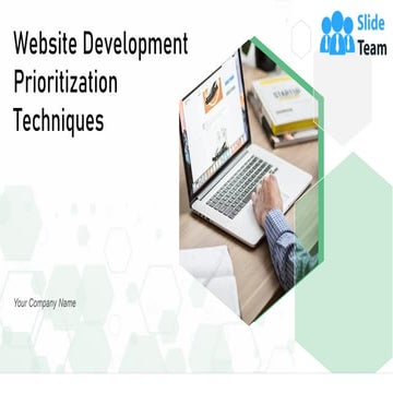 Website Development Prioritization Techniques Powerpoint Presentation Slides