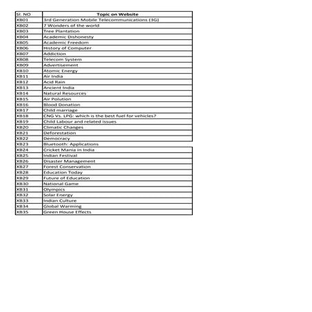 Website development X B