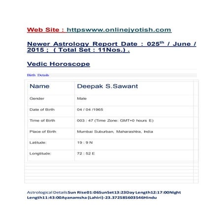 Web site  httpswww.onlinejyotish.com  ( astrology newer findings )