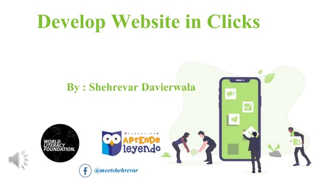 Develop Website in Clicks