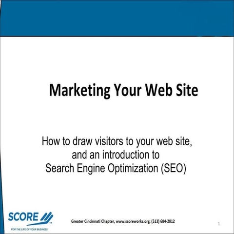 Web Site Marketing