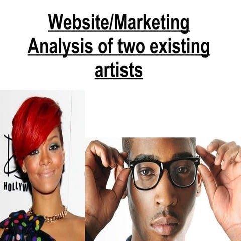 Website marketing analysis