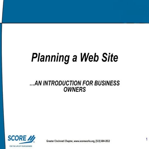 Web Site Planning